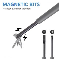 Neon Voltage Tester Pen with Rubber Grip & Screwdriver Tip – Essential Electrician Tool