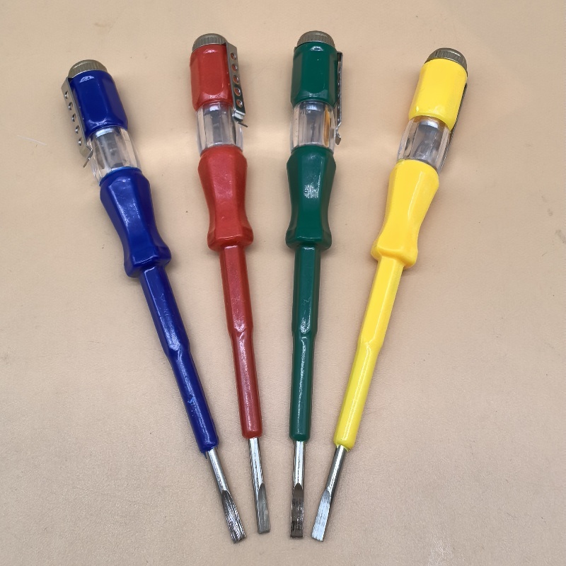 Simple Neon Voltage Tester: Color-Coded Detection for Easy Electrical Testing