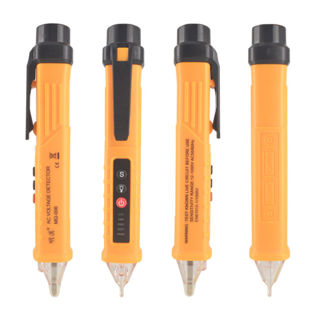 Digital Battery Powered Electrical Test Pen with Audible Alarm
