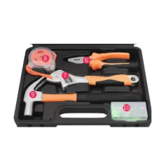 Maintain home tool kit set for fixing with claw hammer and allen wrench and digital pen with household maintain tool kit