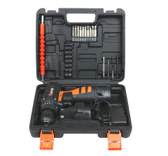 Rechargeable Cordless Drill and Precision Electric Screwdriver Set - Home Tool Kit