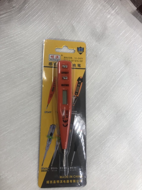 Digital multi-function electrician test pen with LED indicator electrical test pen for professional electricians