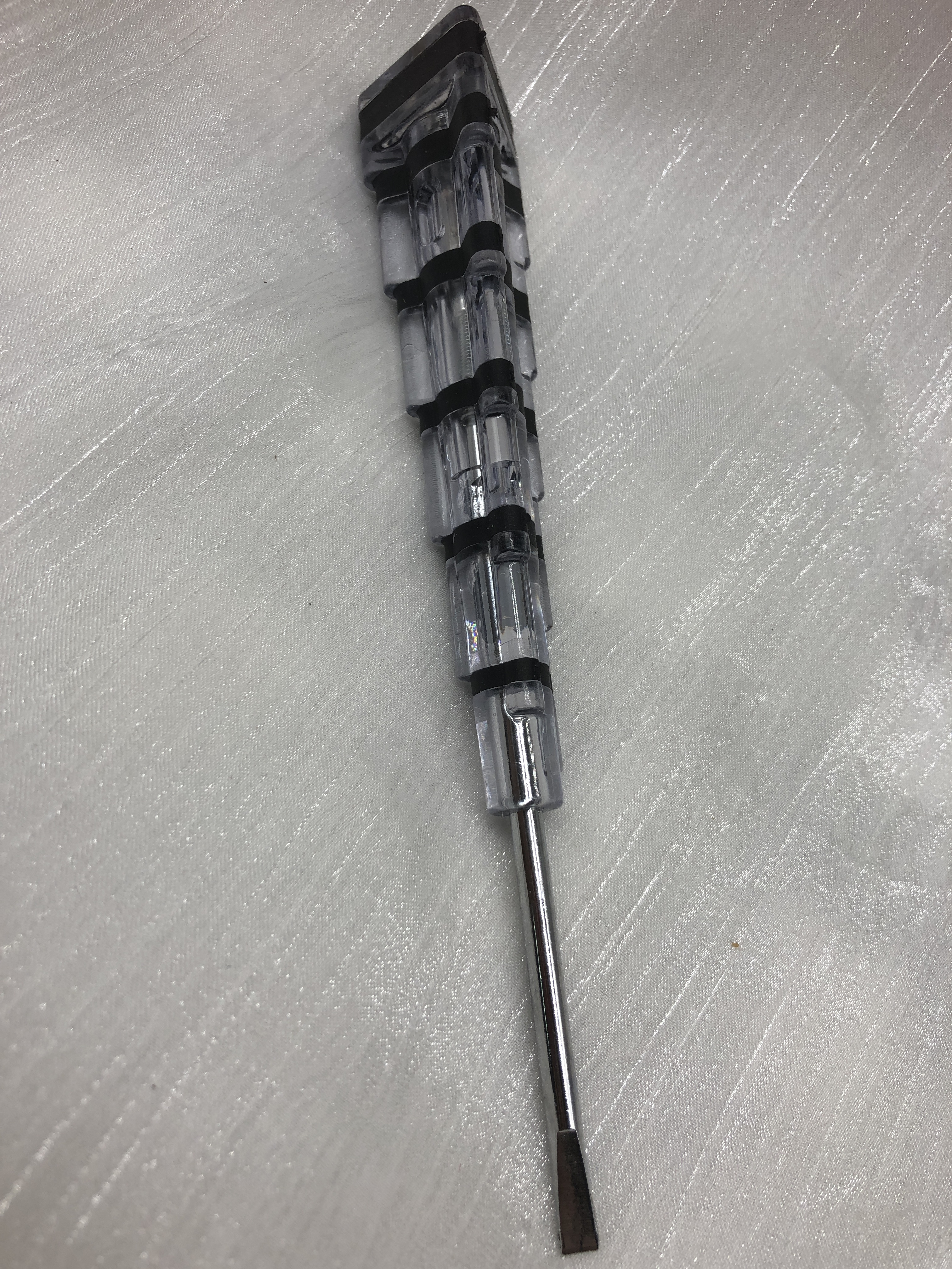 Professional Single LED Non-Contact Voltage Tester Pen - Silent Operation for Electricians