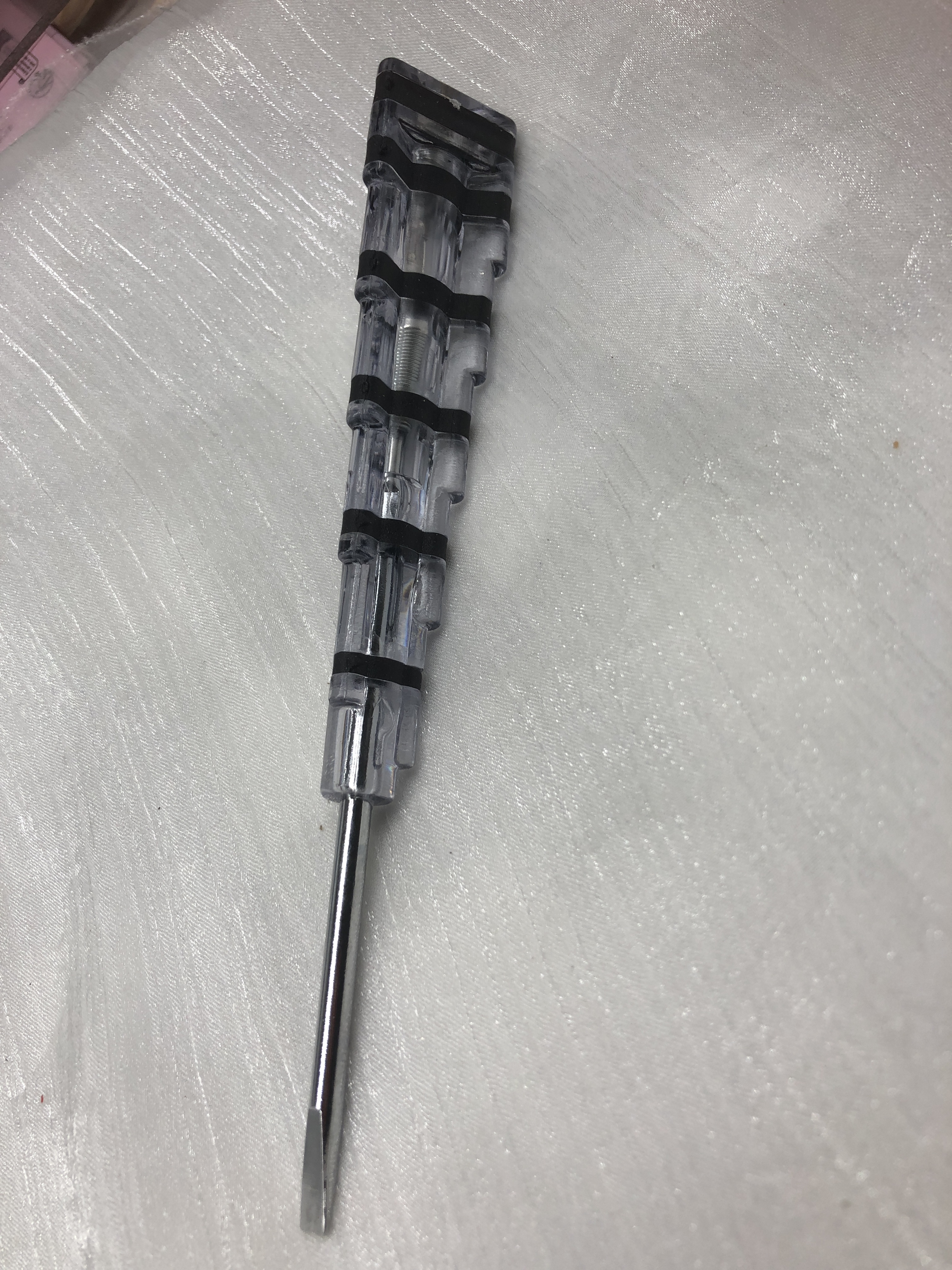 Professional Single LED Non-Contact Voltage Tester Pen - Silent Operation for Electricians