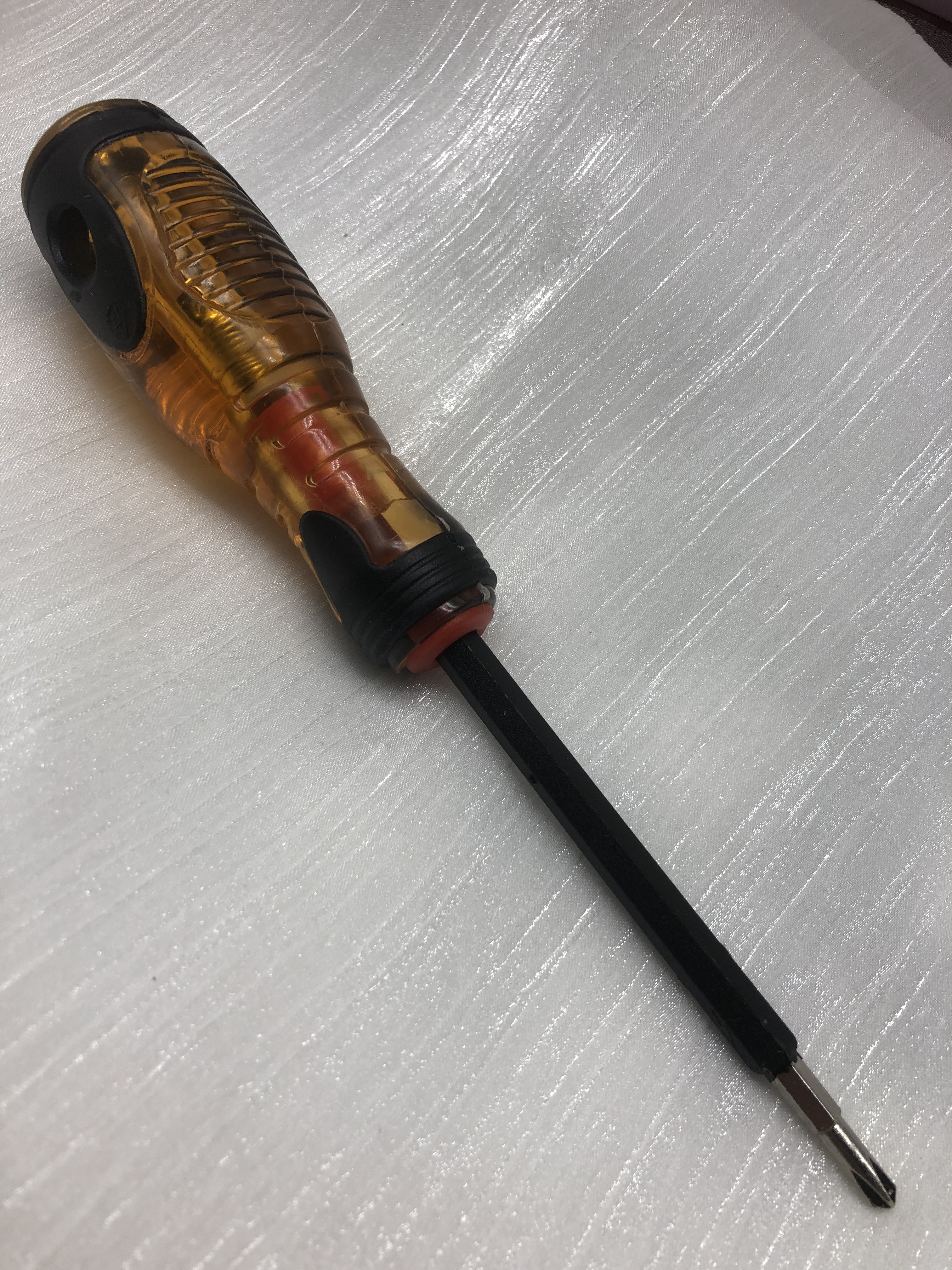 Combination Screw Driver Set with Tester Insulated Screwdriver with Voltage Tester Rubber-Grip Screwdriver with Tester