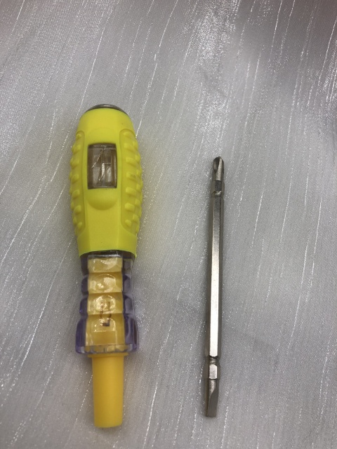 Double-head LED lamp contact voltage tester