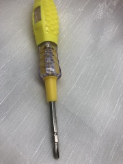 Double-head LED lamp contact voltage tester