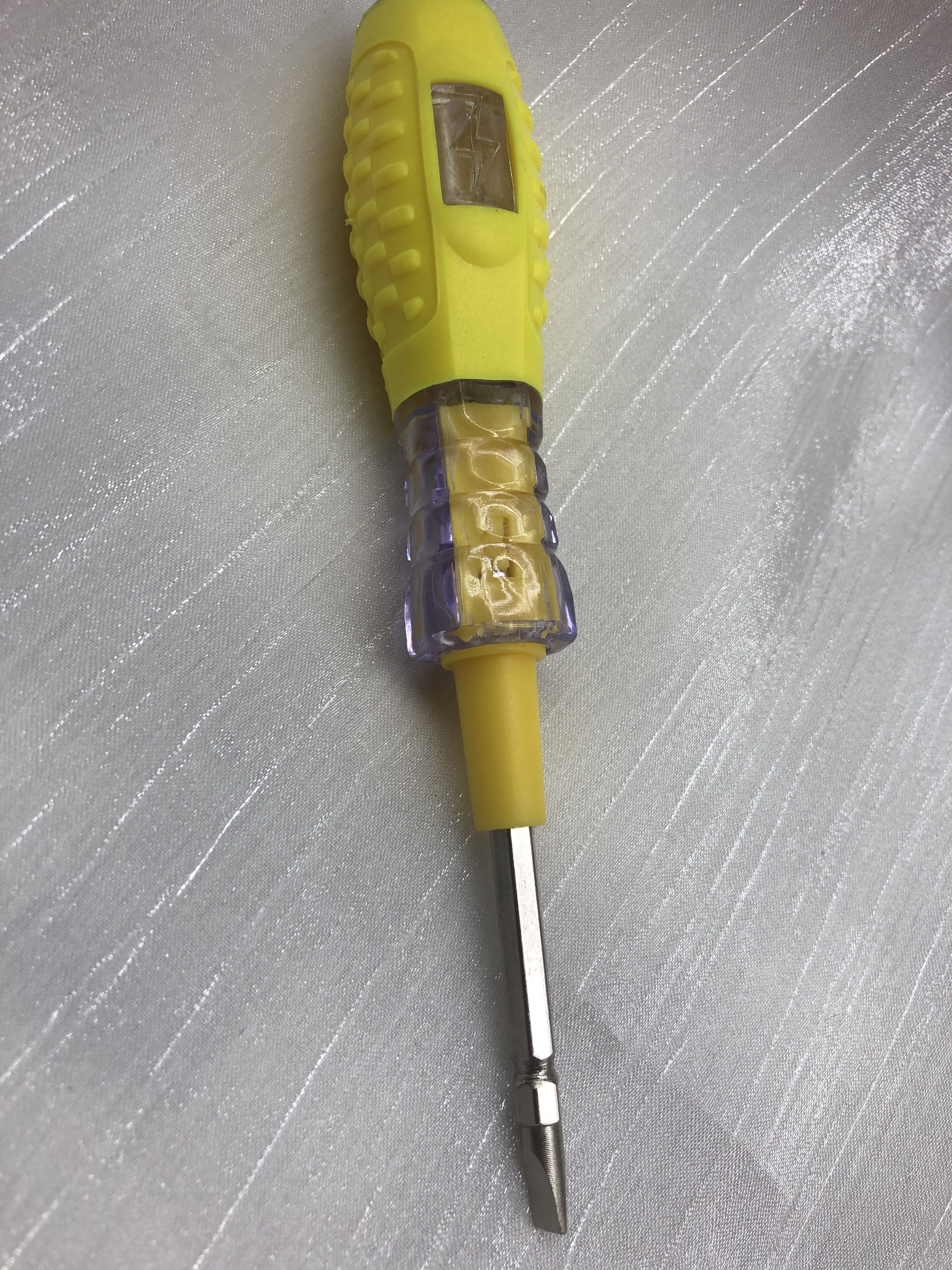 Double-head LED lamp contact voltage tester