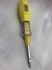 Double-head LED lamp contact voltage tester