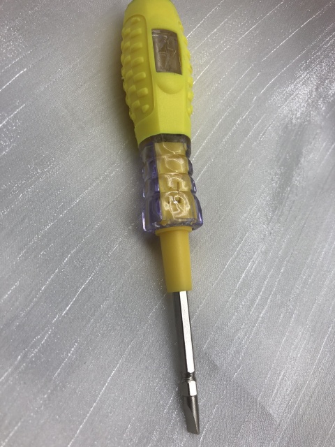 Double-head LED lamp contact voltage tester
