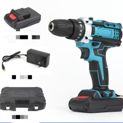 118-Piece Multifunctional Electric Screwdriver Kit with 21V/10mm Cordless Lithium Drill & Accessories