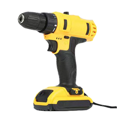 ‌Professional 21V Cordless Drill & Impact Driver Kit with Lithium-Ion Battery - Multi-Function Electric Screwdriver Set in Durable Toolbox (50-Piece Accessories)