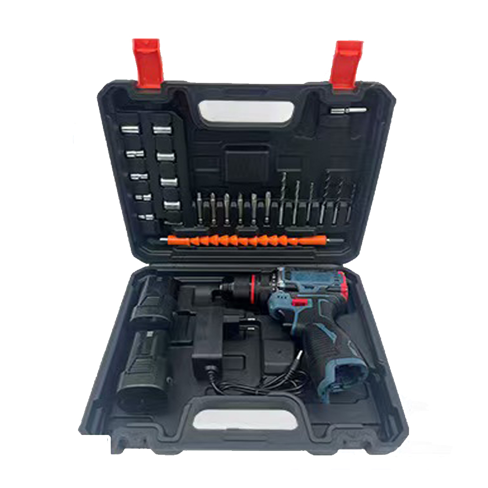 16.8V Brushless Cordless Drill Kit - Lithium-Ion Electric Screwdriver Set with 30 Accessories for Home & DIY Projects