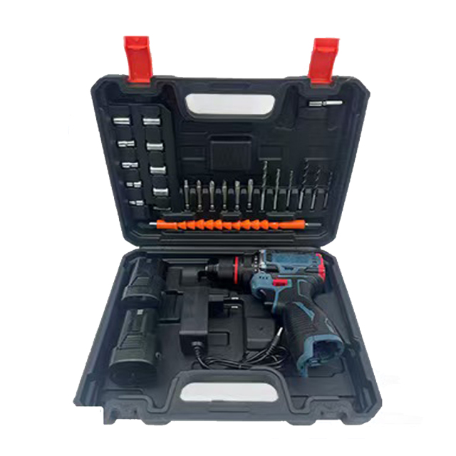 16.8V Brushless Cordless Drill Kit - Lithium-Ion Electric Screwdriver Set with 30 Accessories for Home & DIY Projects