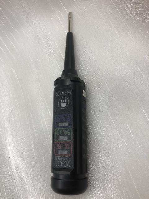 Professional Electrician’s Test Pen - Dual Alarm (Visual & Audible) with 3-Stage LED Display