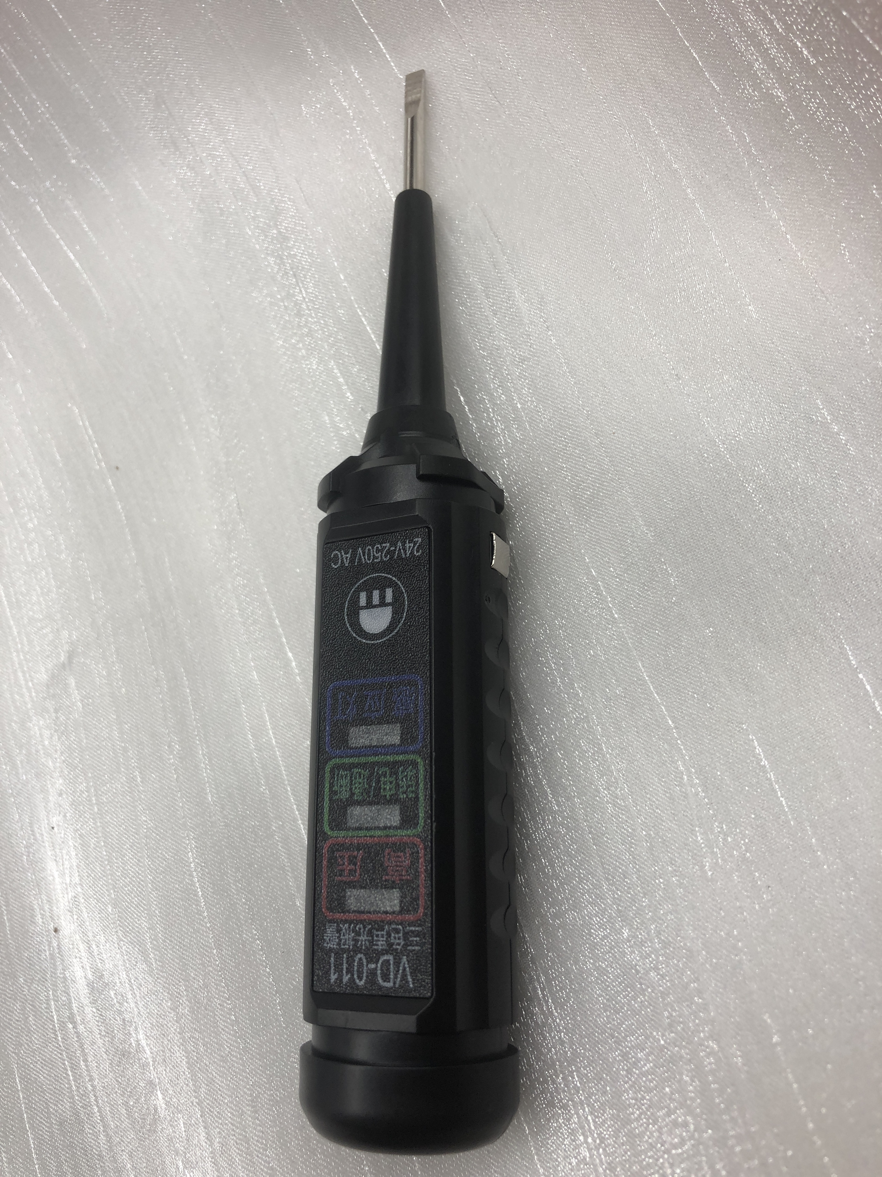 Professional Electrician’s Test Pen - Dual Alarm (Visual & Audible) with 3-Stage LED Display
