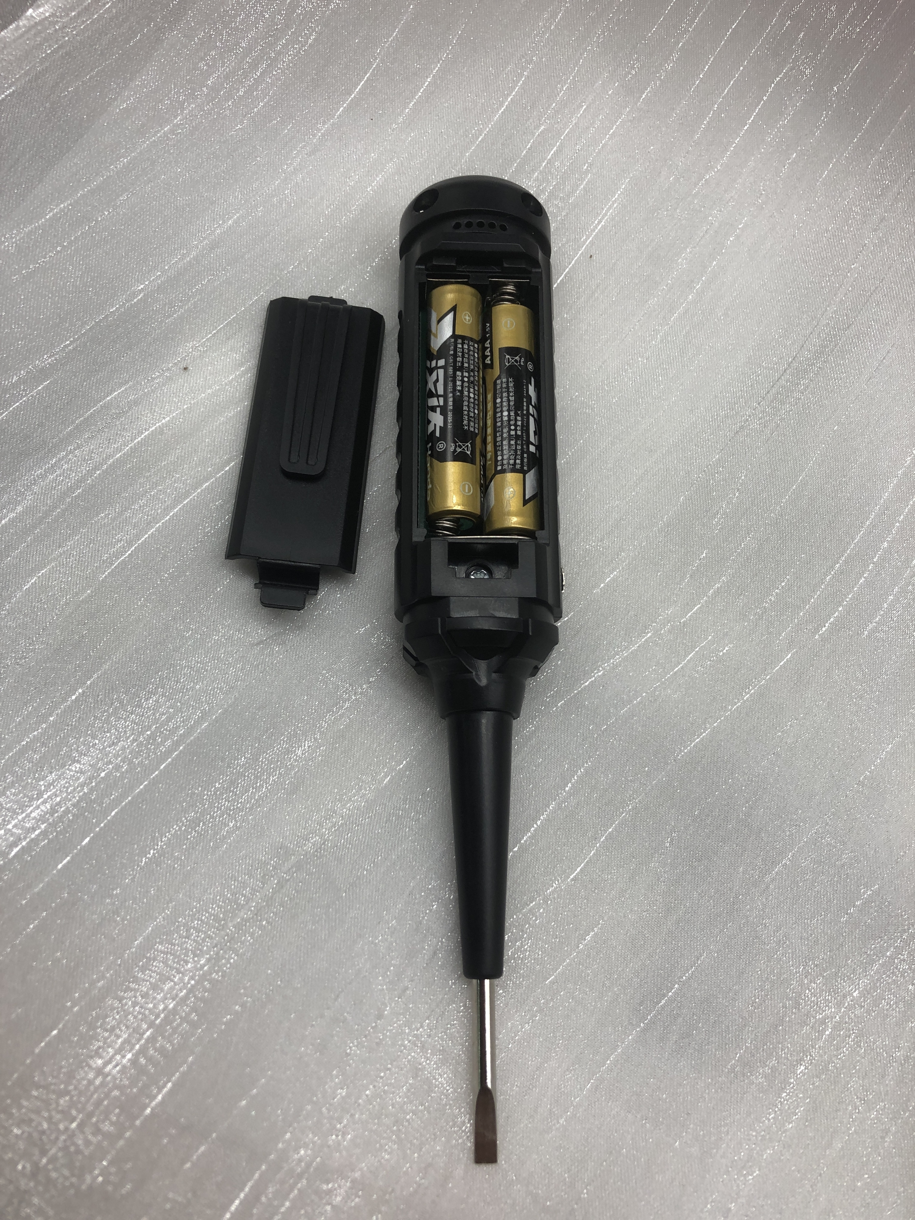 Professional Electrician’s Test Pen - Dual Alarm (Visual & Audible) with 3-Stage LED Display