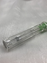 Voltage test pen detects live wires and glows
