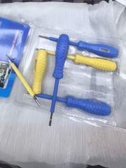LED new rubber coated red light test pencil screwdriver induction breakpoint detection