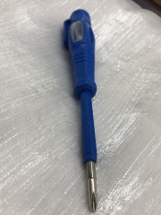 LED new rubber coated red light test pencil screwdriver induction breakpoint detection