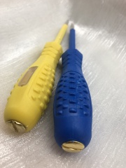 LED new rubber coated red light test pencil screwdriver induction breakpoint detection