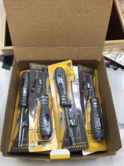 High torque LED colored light screwdriver tester induction tester breakpoint detection neutral and live wire identification Straight cross