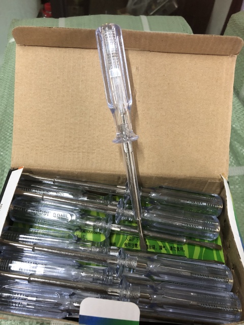 Factory direct dual-purpose screwdriver and voltage tester - portable household electrical test pen