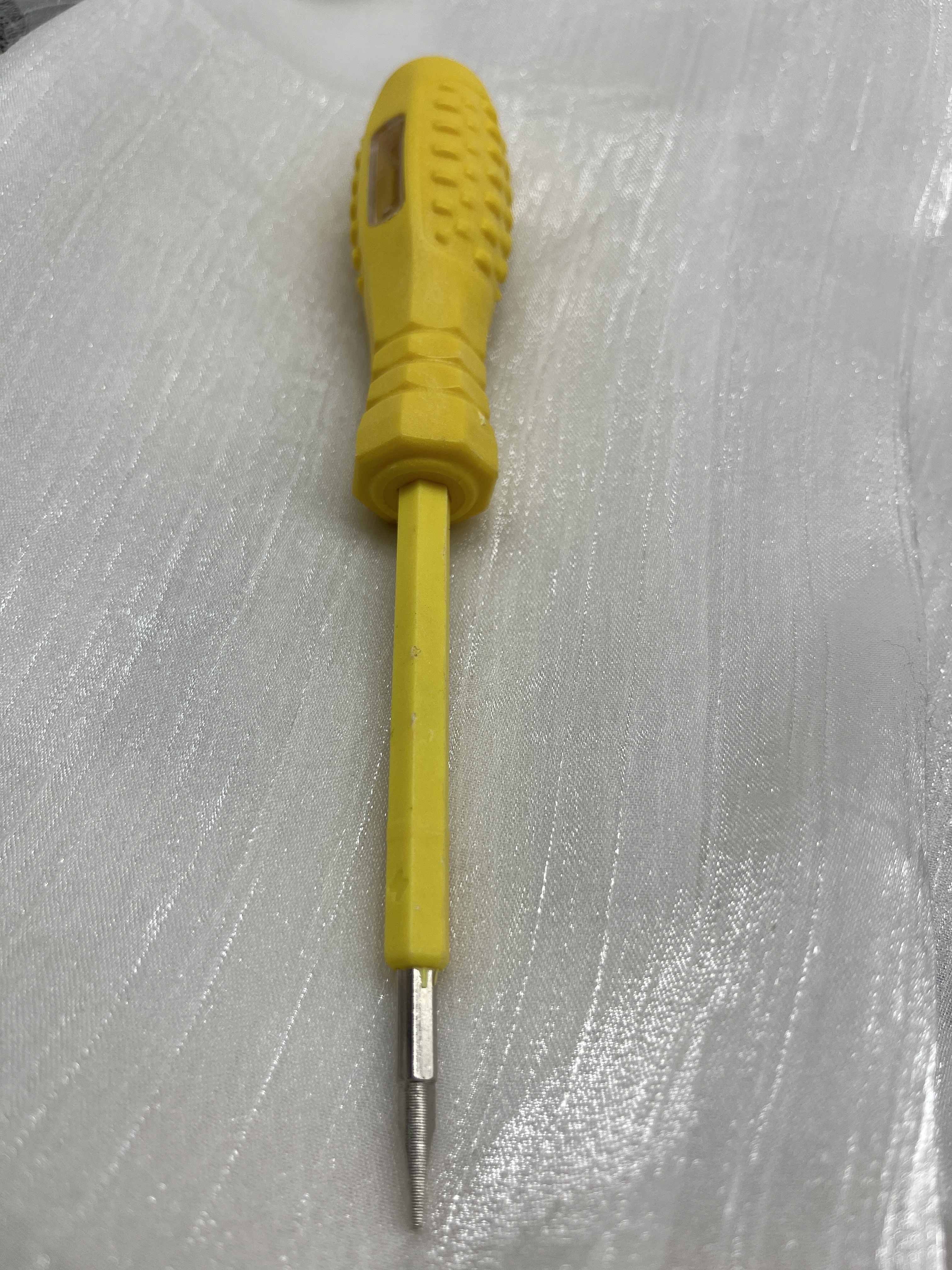 LED new rubber coated red light test pencil screwdriver induction breakpoint detection