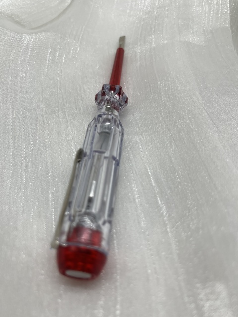 New red cap pen buckle single use test pen electrician maintenance contact test pen