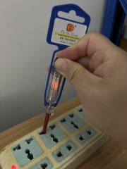 New red cap pen buckle single use test pen electrician maintenance contact test pen