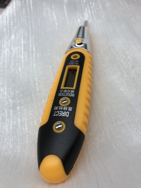 Voice digital display induction test pen practical non-contact test pen with power on/off function