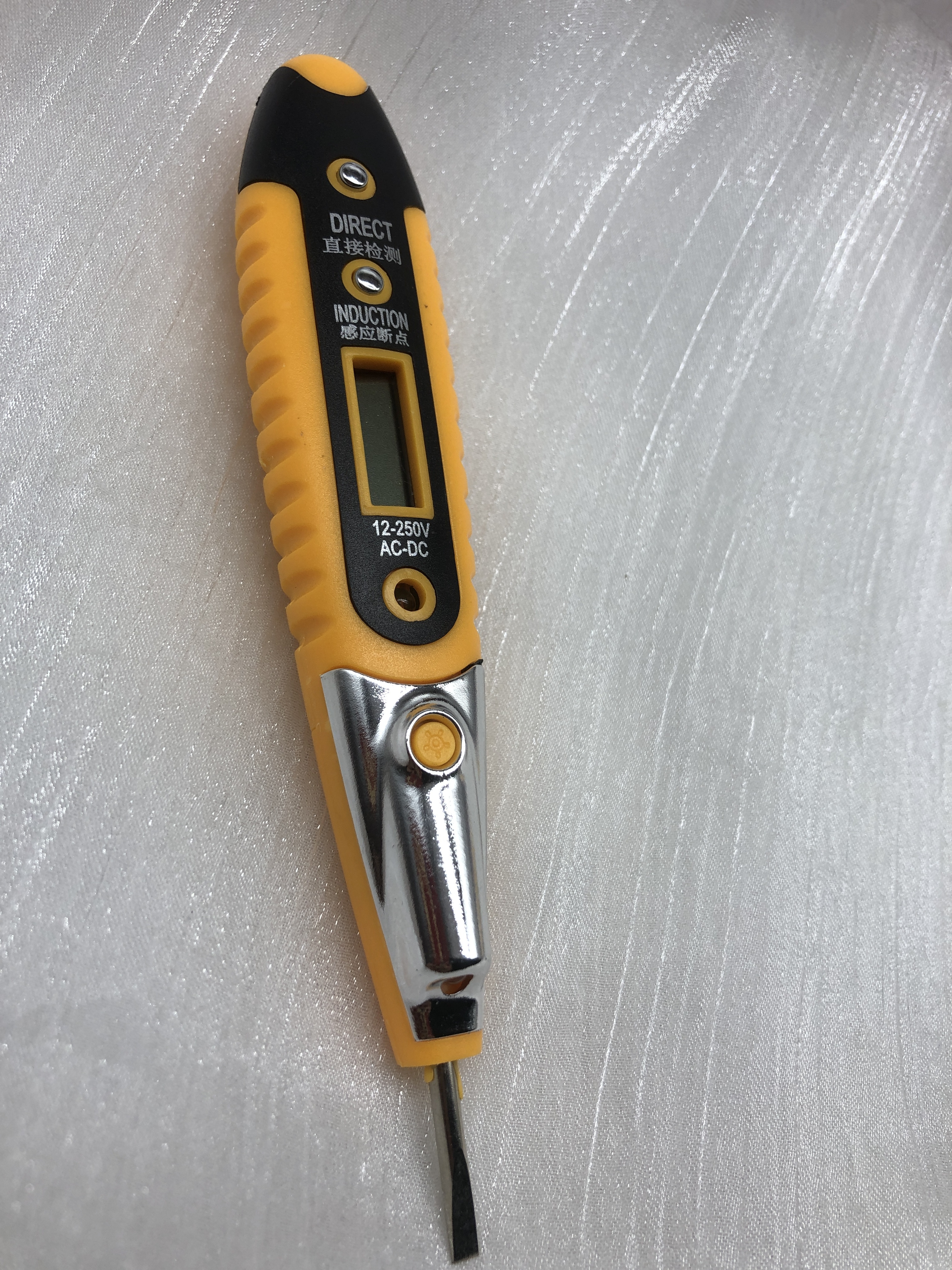 Voice digital display induction test pen practical non-contact test pen with power on/off function