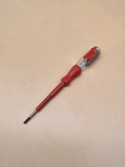 4 different colors of electrician's test pencil