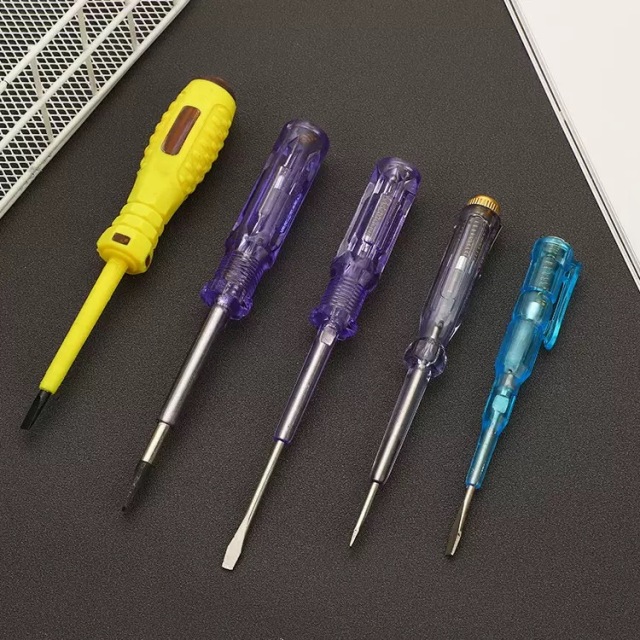 Double-head LED lamp contact voltage tester