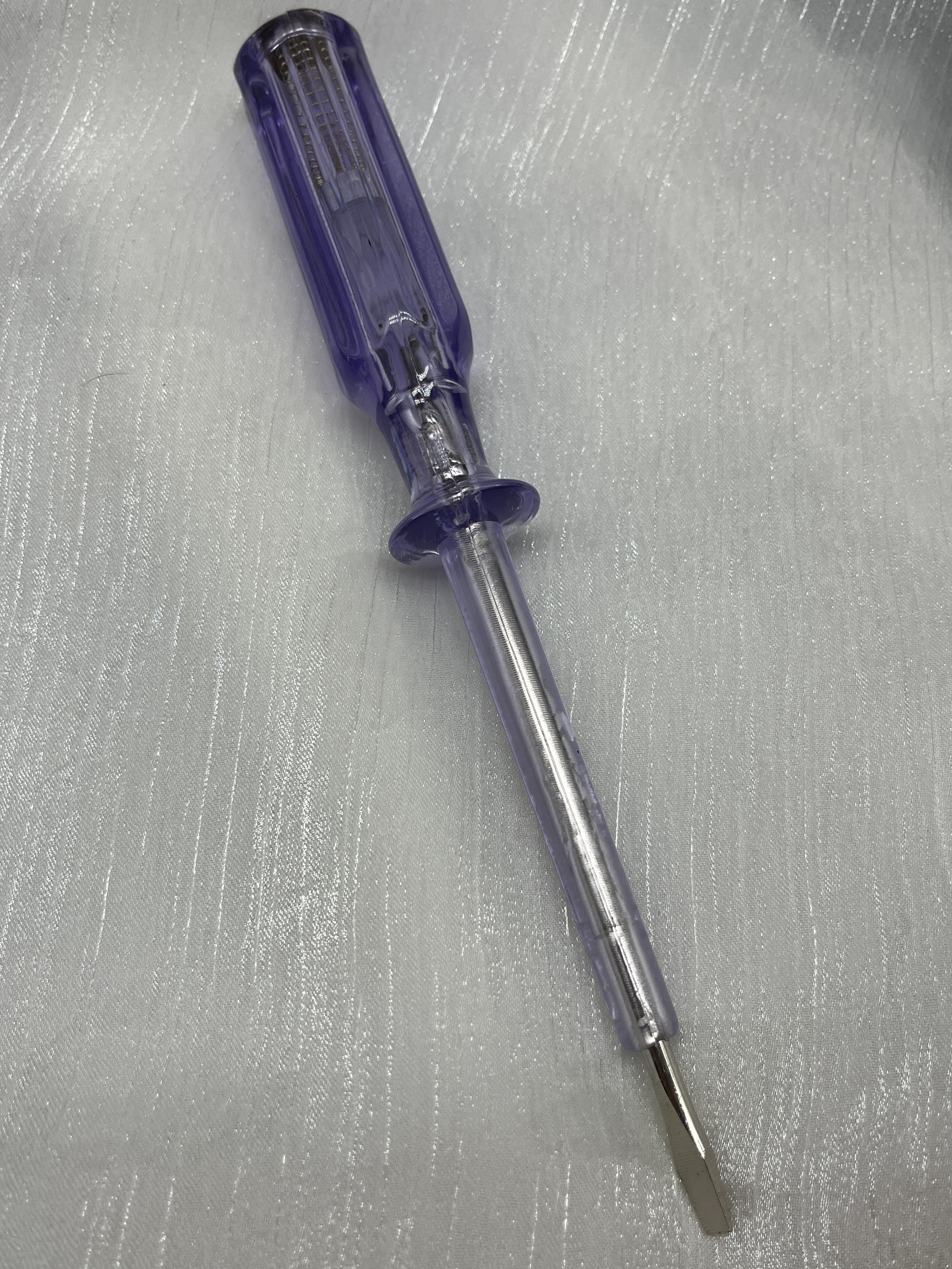 20cm Insulated Electrician's Test Pencil with Blue Neon Indicator 20cm Blue Neon Electrician's Test Pen