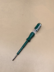 Ergonomic Grip‌ - The brightly colored handle provides a comfortable and slip-resistant grip for precise electrical testing
