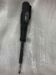 LED new rubber coated red light test pencil screwdriver induction breakpoint detection Neon Glow Electrician's Voltage Tester Pen