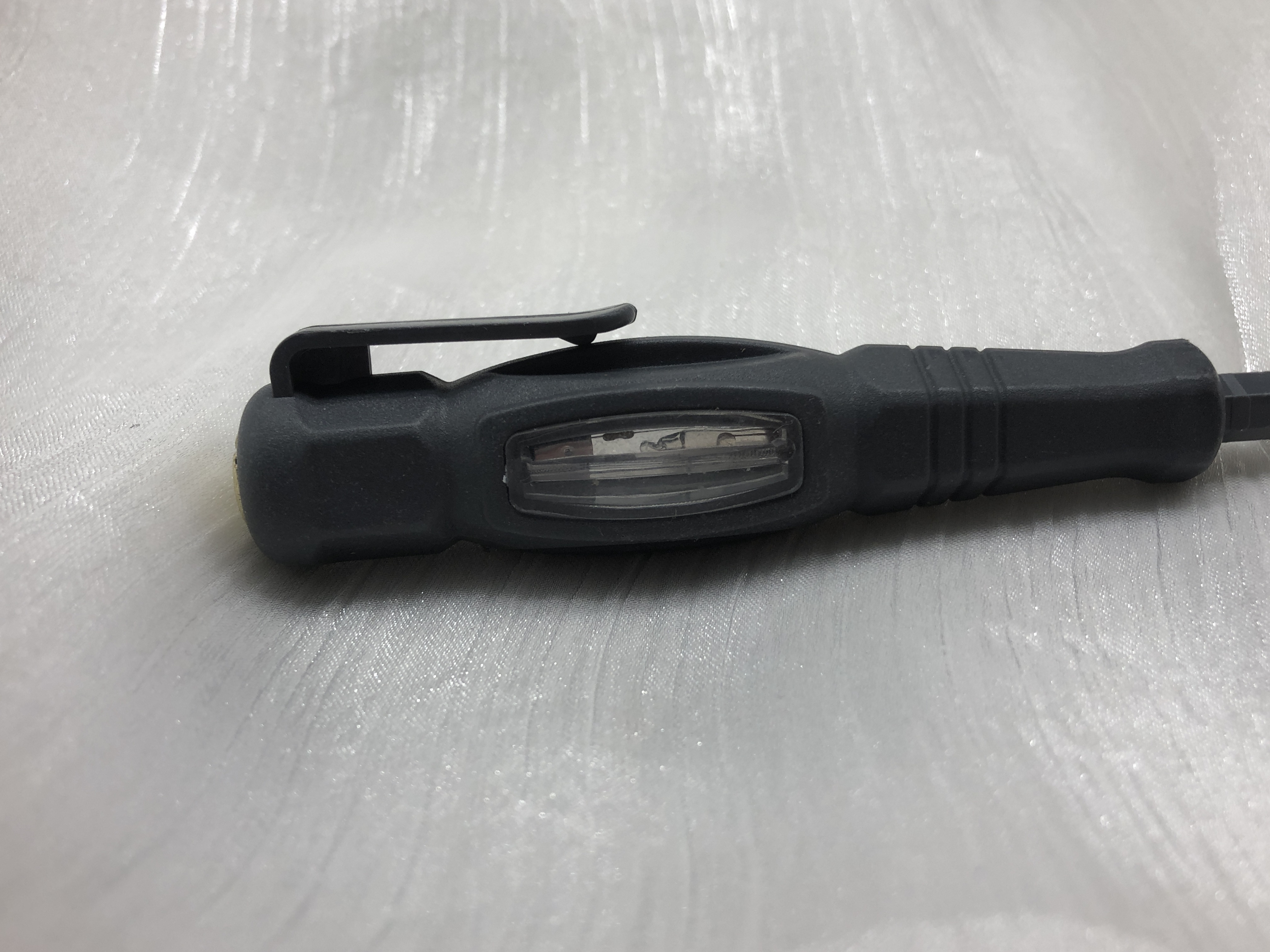 LED new rubber coated red light test pencil screwdriver induction breakpoint detection Neon Glow Electrician's Voltage Tester Pen