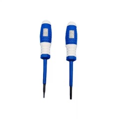 Steel screwdriver tester pencil household induction electrician tester pencil flat screwdriver