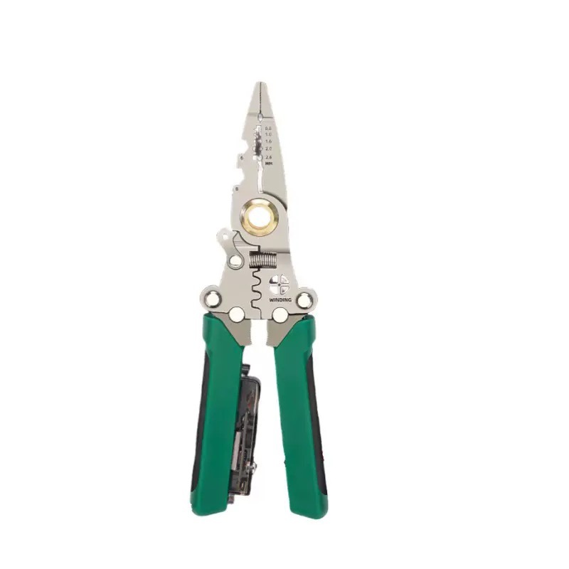 New Electrician Multi-Function Foldable Voltage Test Wire Cutter and Stripper  Live Compatible