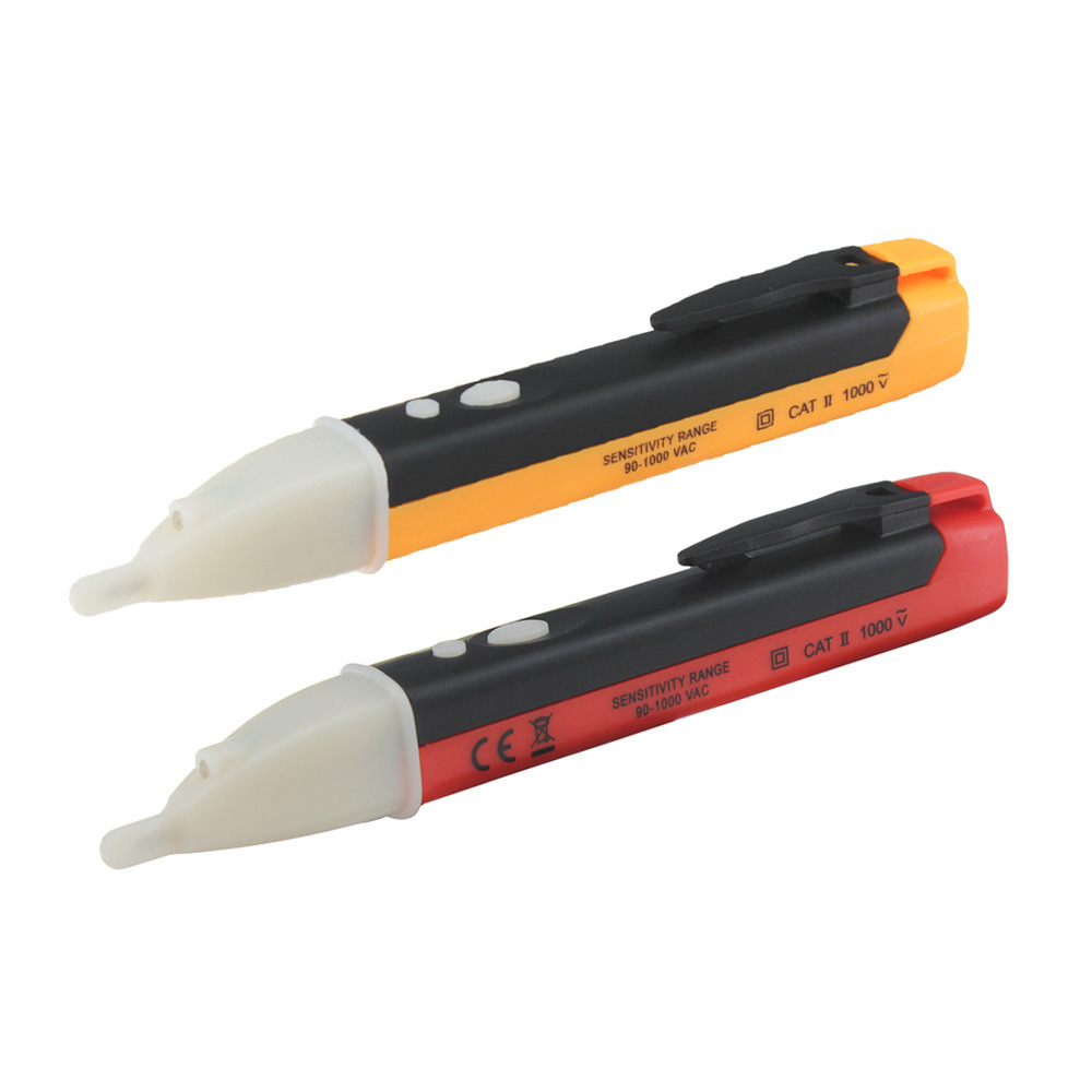 New double button non-contact induction test pen multi-function electrician test pen