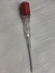 Single indicator silent voltage test pen for electricians