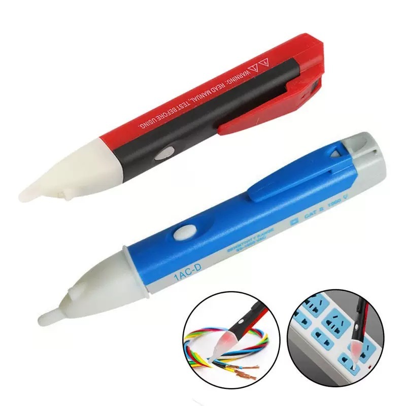 New double button non-contact induction test pen multi-function electrician test pen
