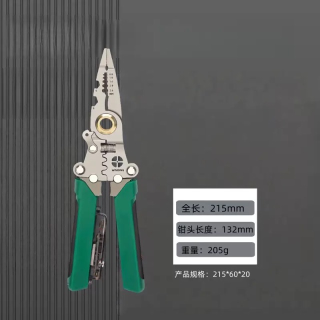 New Electrician Multi-Function Foldable Voltage Test Wire Cutter and Stripper  Live Compatible