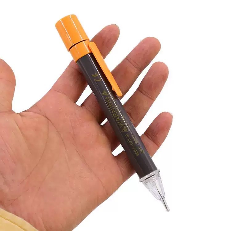 Non-contact voltage tester with buzzer and visual LED alert