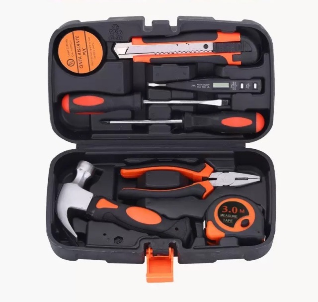 9-piece household tool set