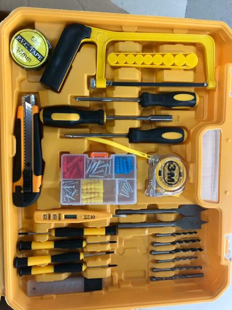 10mm Cordless Lithium-Ion Drill Driver Kit with Various Accessories, Electric Screwdriver Set, DIY and Construction Multi-Tool (1 Battery)