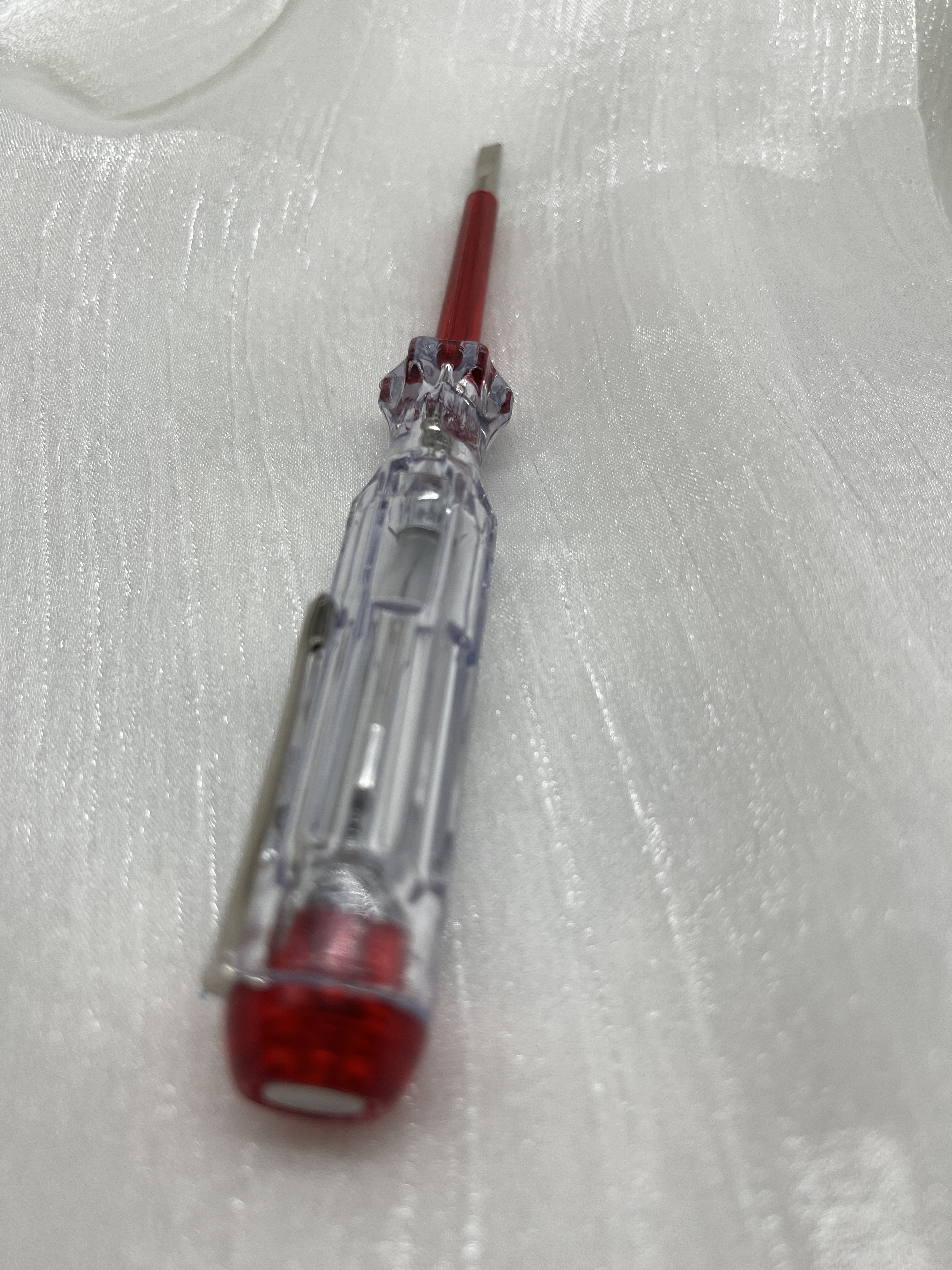 New red cap pen buckle single use test pen electrician maintenance contact test pen