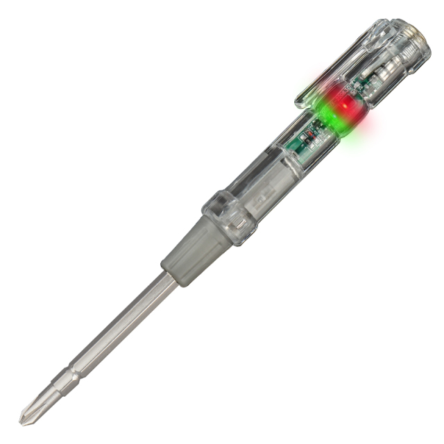 2-in-1 Voltage Detector Pen with Screwdriver Bits - Non-Contact Circuit Tester with Wire Breakpoint Finder