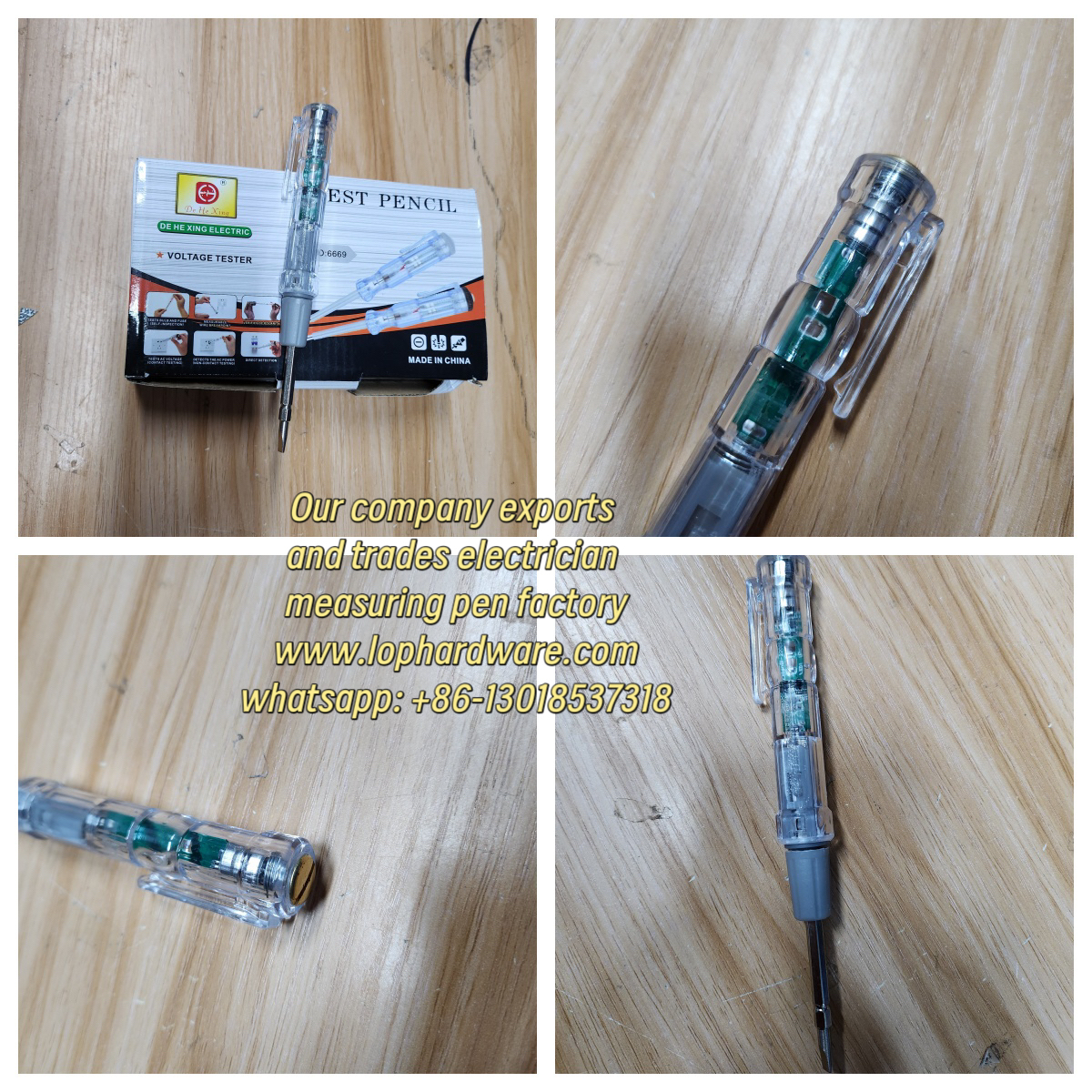 2-in-1 Voltage Detector Pen with Screwdriver Bits - Non-Contact Circuit Tester with Wire Breakpoint Finder